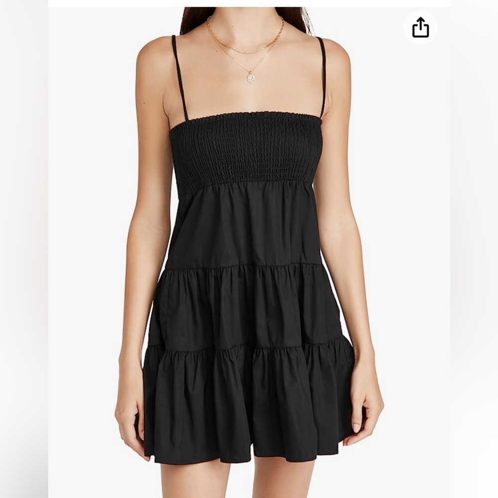BB Dakota by Steve Madden Black Fit & Flare Dress
